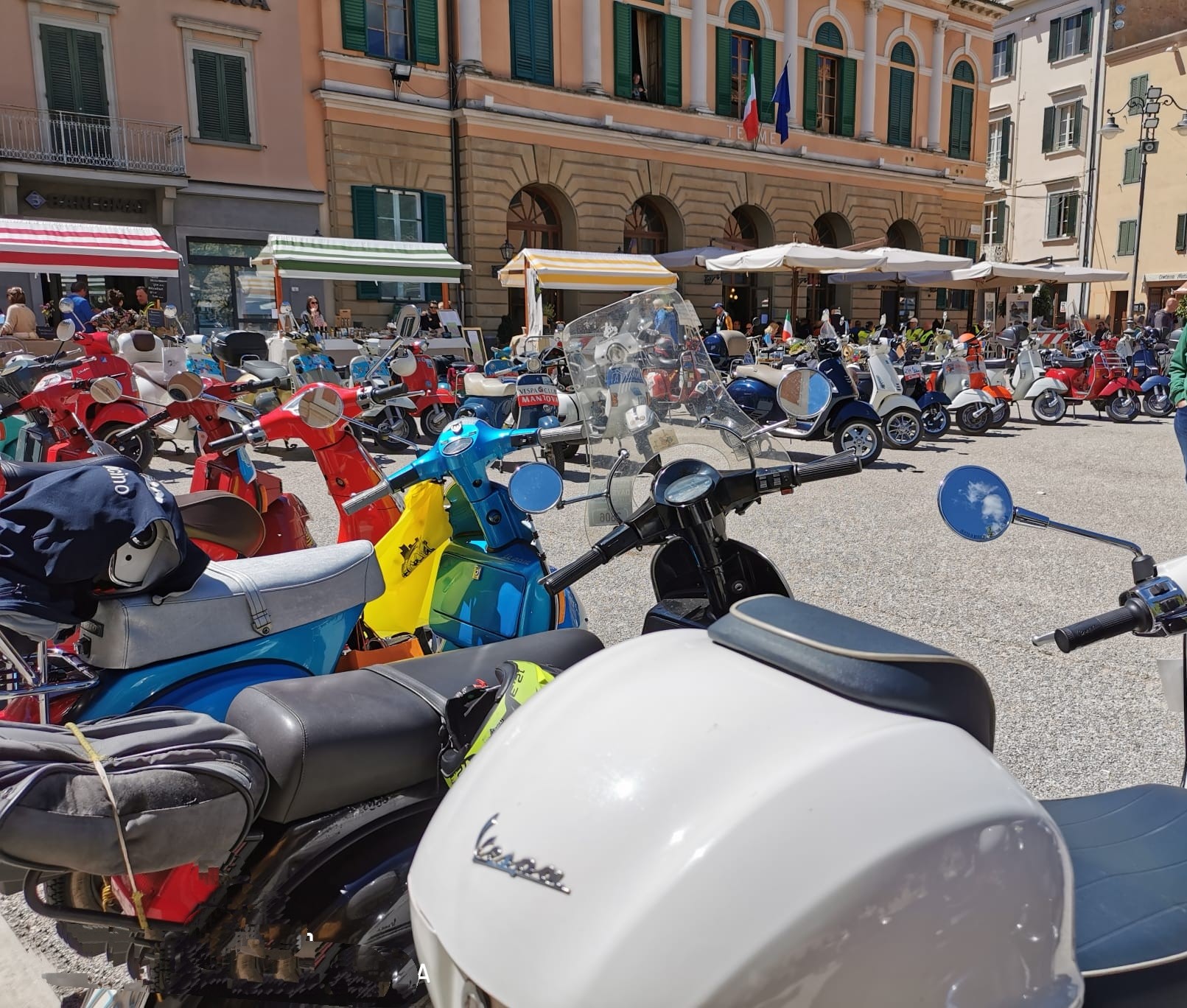 Esposizioni Vespe Piaggio a Casciana Terme