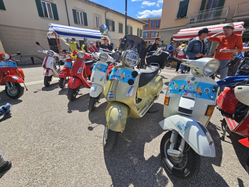 Vespa Piaggio at the Show