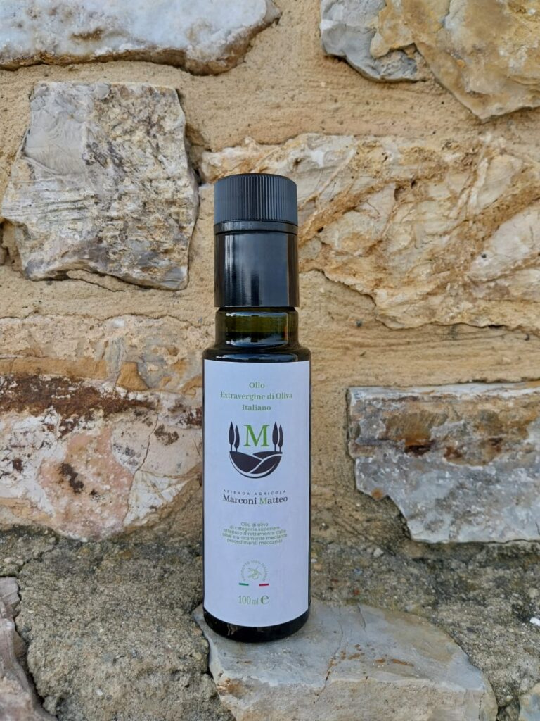 Bottiglietta 100 ml olio evo