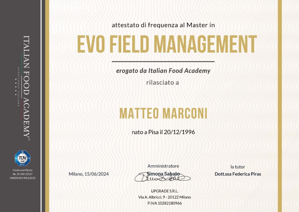 Master Evo Italian Food Academy