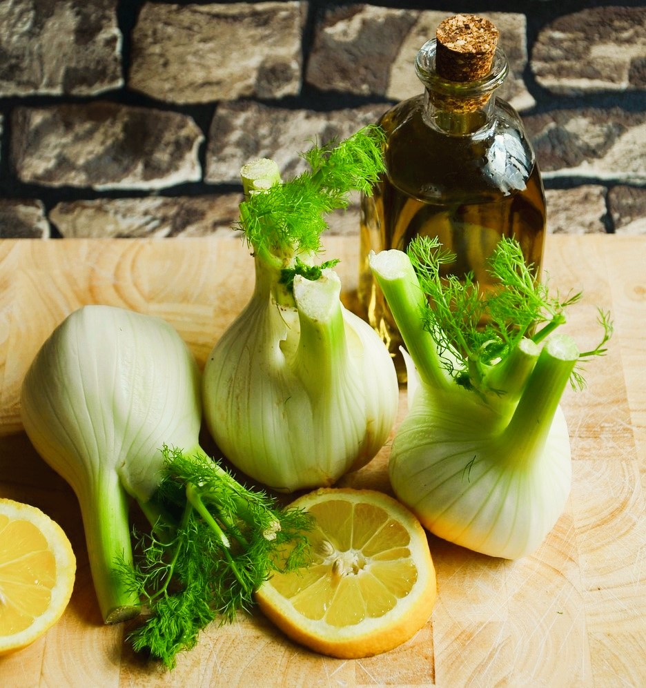 Insalata di arance e finocchi con olio