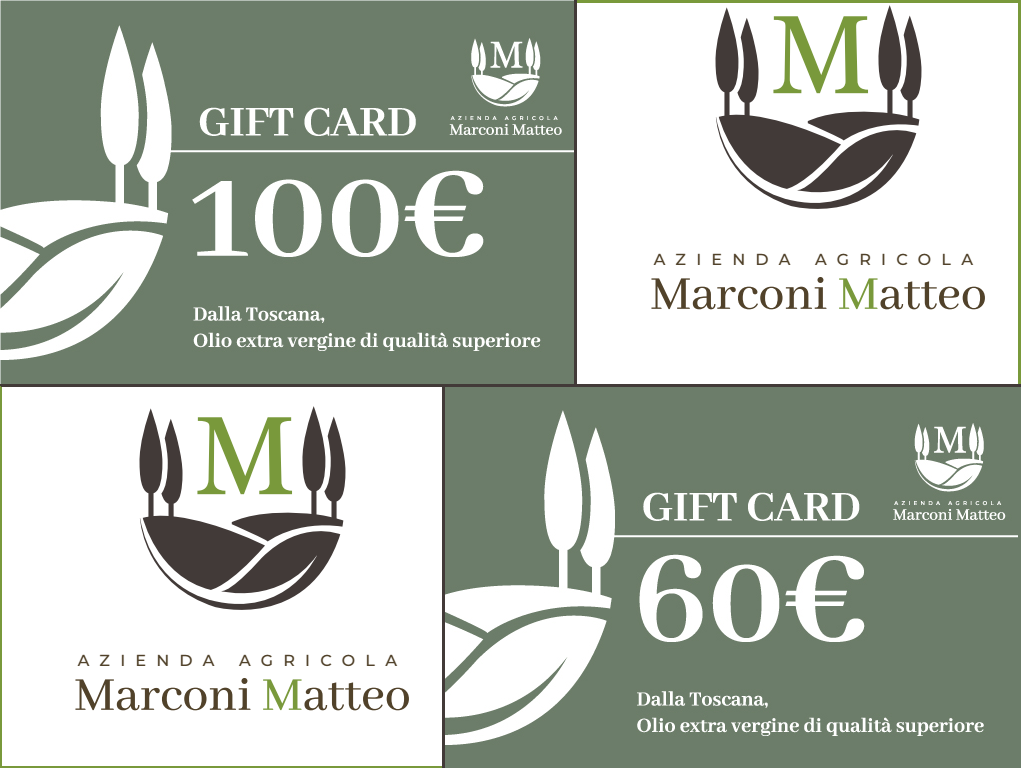 Le gift Card Olio Agrimarconi